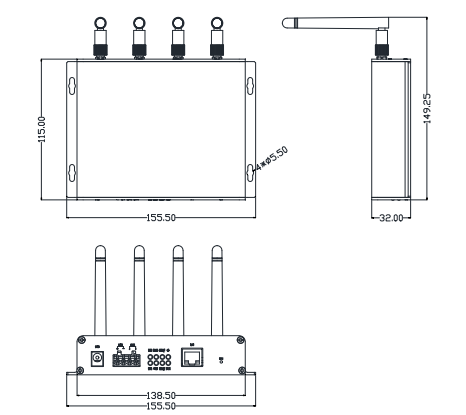 無(wú)線(xiàn)LoRa網(wǎng)關(guān)YEC-GW-L