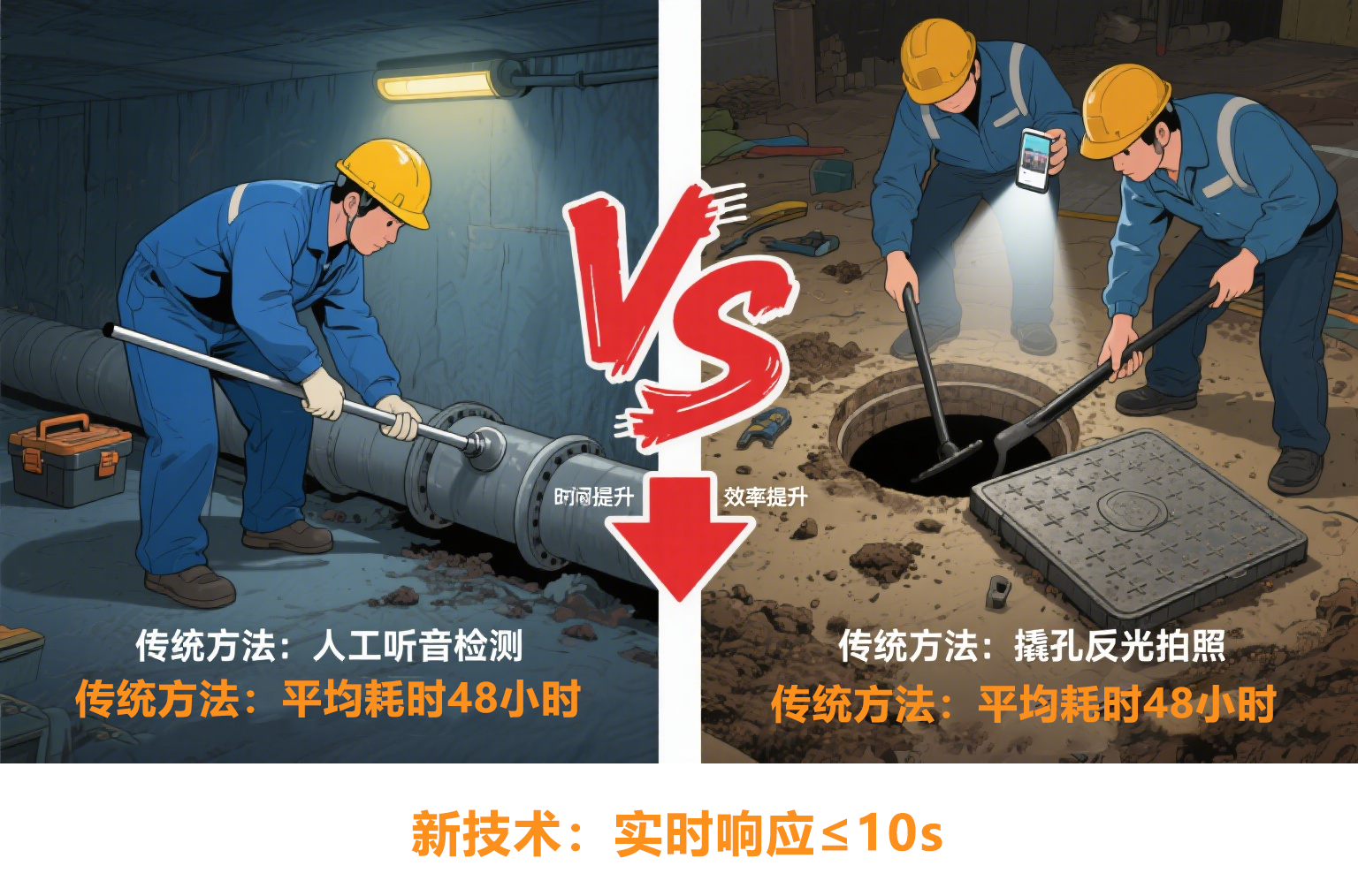 智能檢測技術守護城市“生命線”：供水管道安全運行新方案